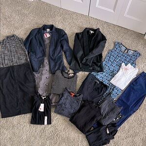 New 15 Piece Bundle Women’s Capsule Wardrobe - JCrew, Ann Taylor, Etc.